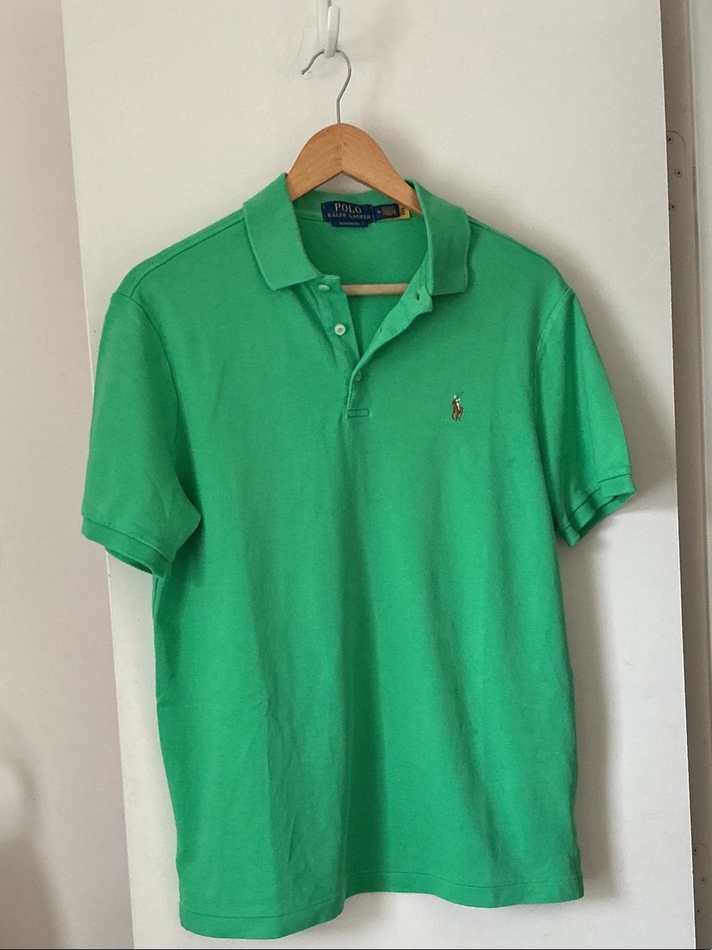 Polo by Ralph Lauren Green Men's Classic Pique Polo Shirt